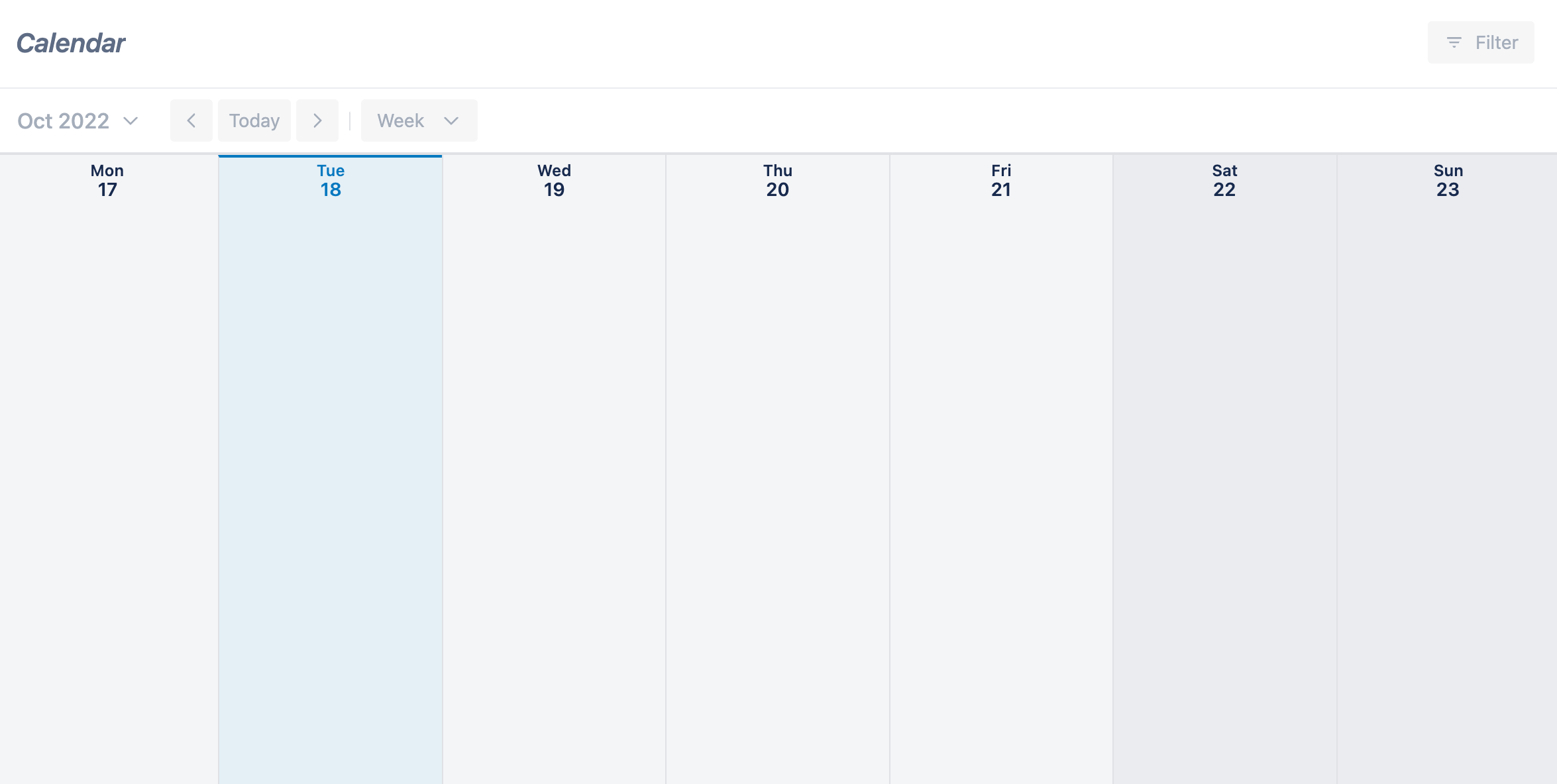 Trello UK calendar